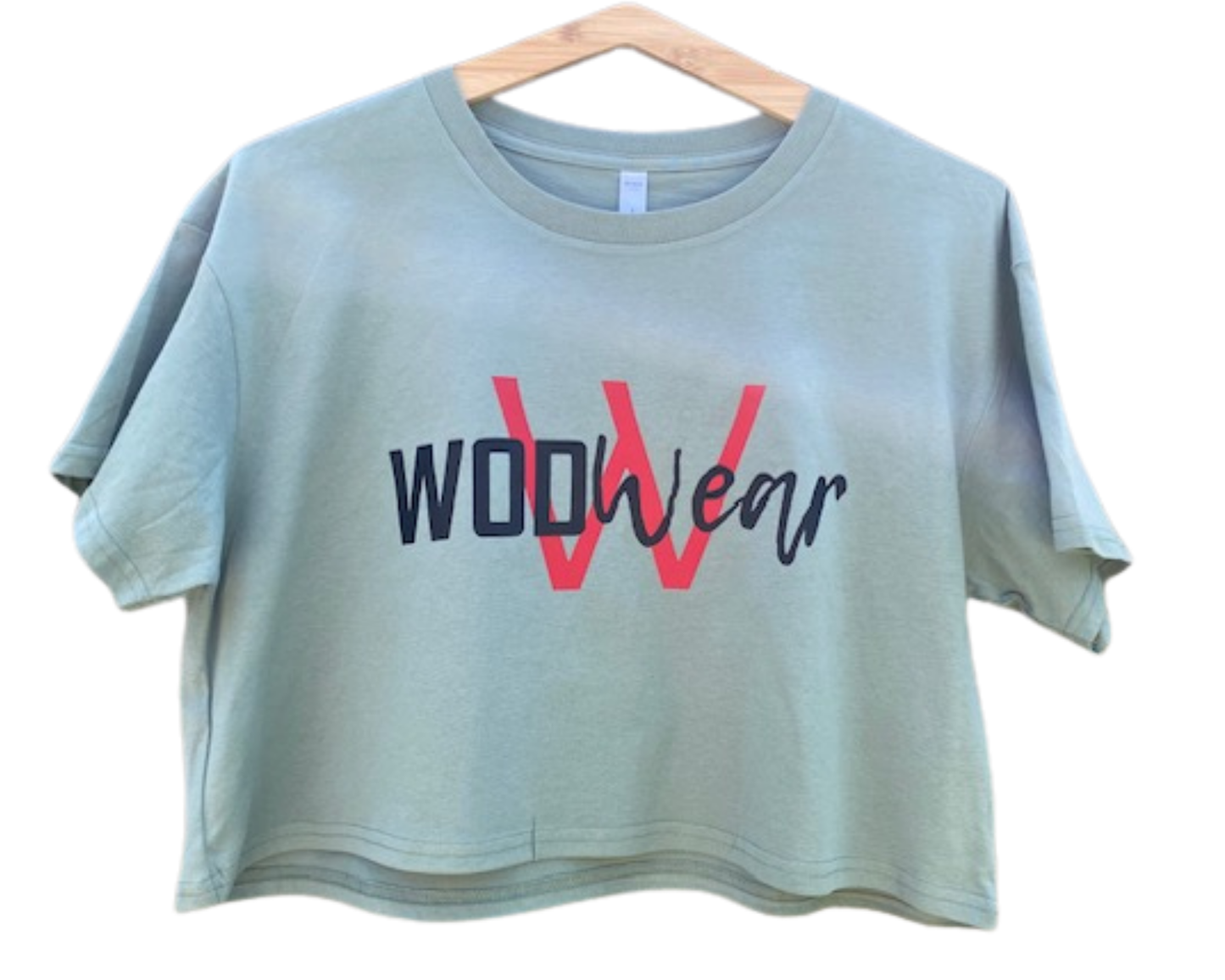 WODwear Logo Crop Tees