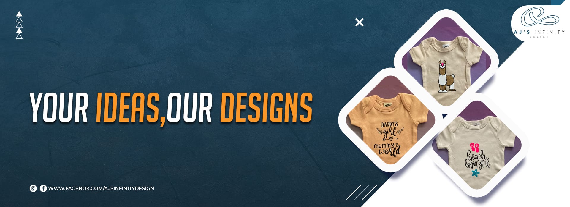 Aj’s Infinity custom print apparel – personalised t-shirts, hoodies, and singlets for businesses, events, sports teams, and everyday wear