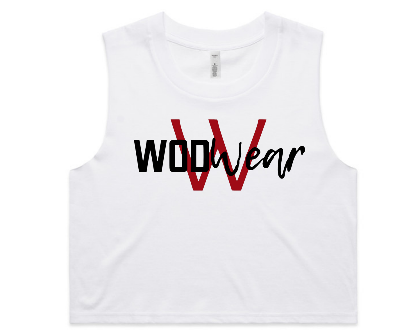 WODWear Logo Crop Tanks