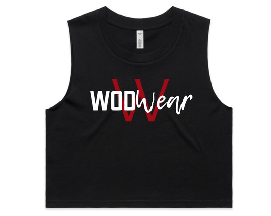 WODWear Logo Crop Tanks