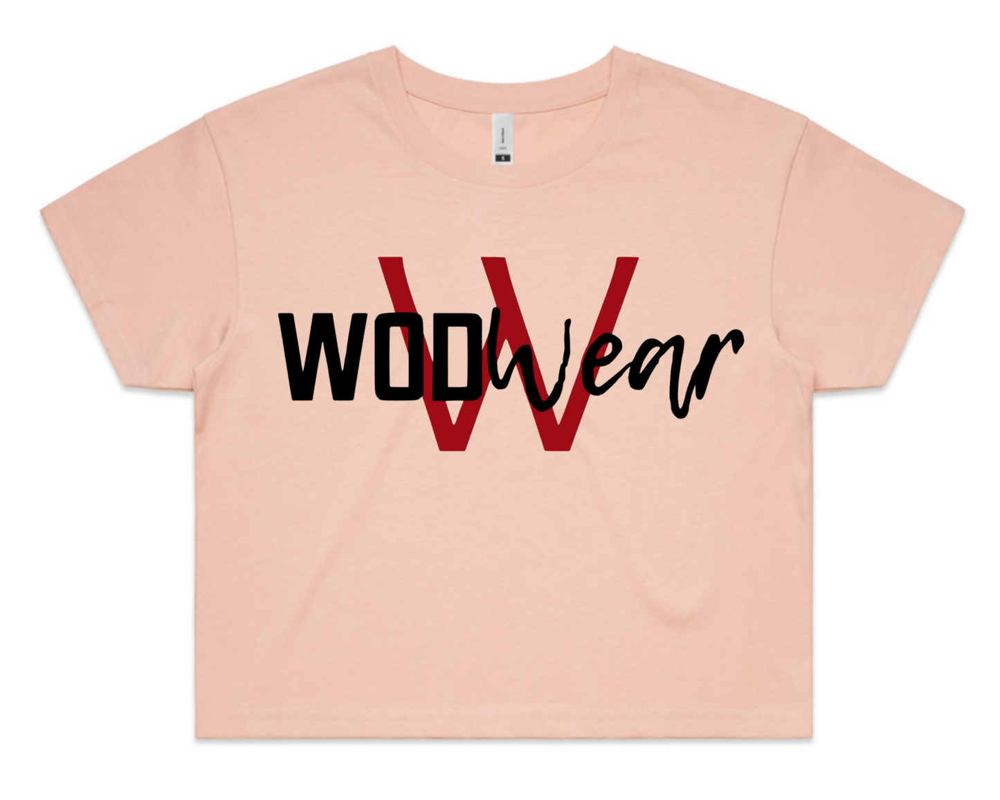 WODWear Logo Crop Tees