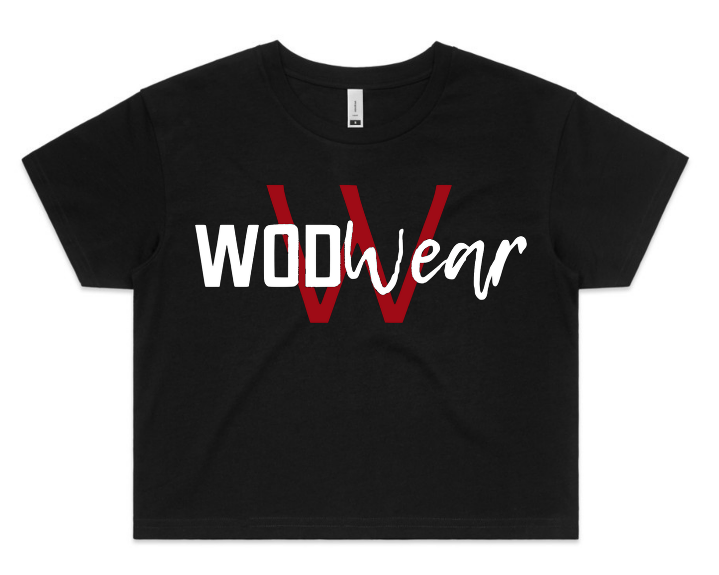 WODWear Logo Crop Tees