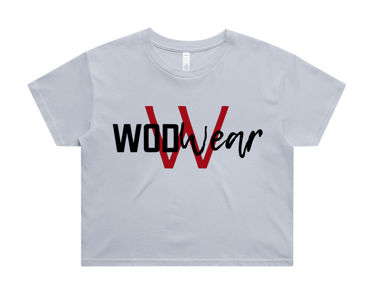 WODWear Logo Crop Tees