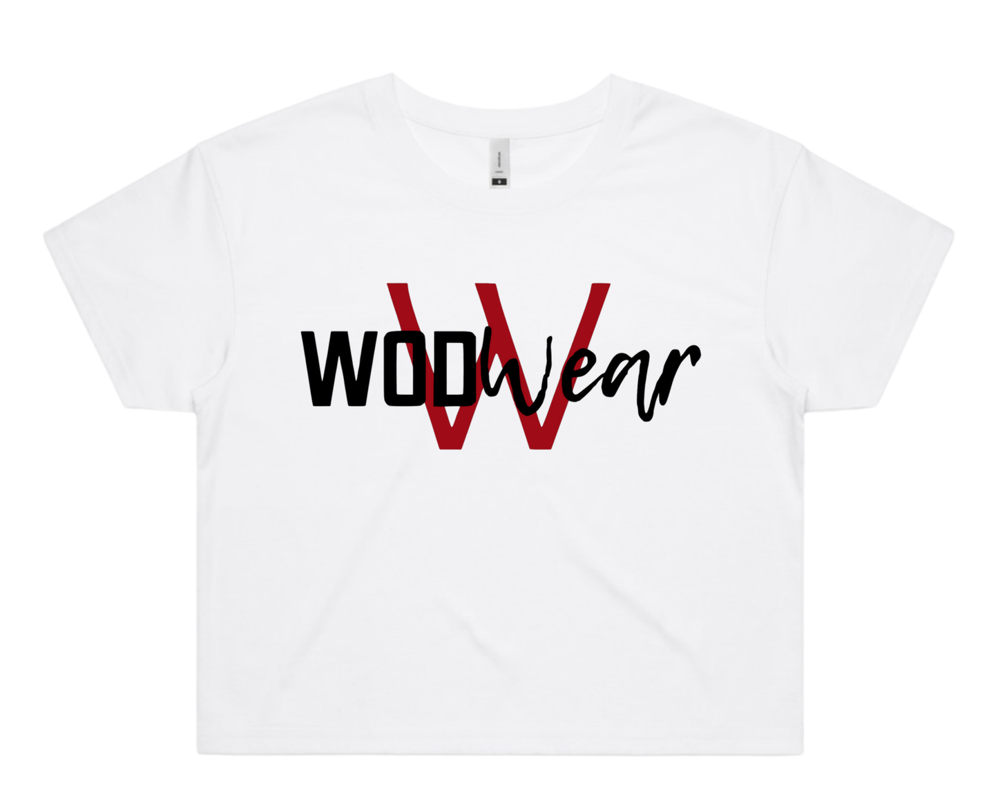 WODWear Logo Crop Tees