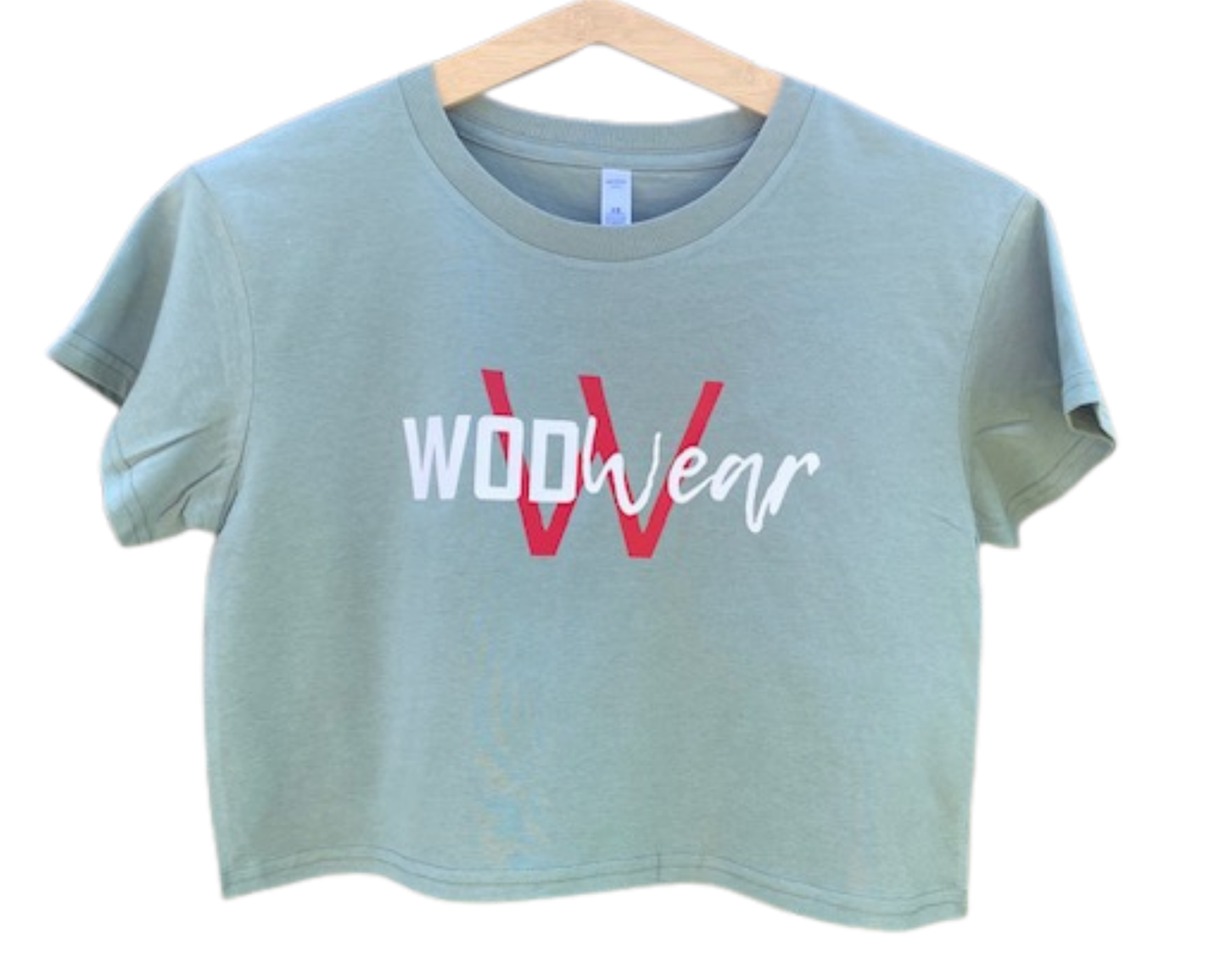 WODwear Logo Crop Tees