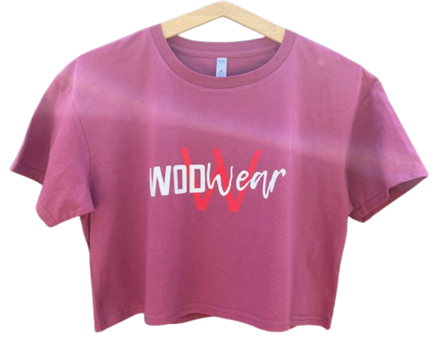 WODwear Logo Crop Tees