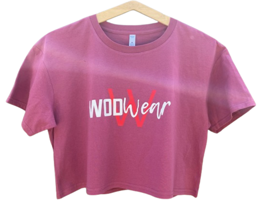 WODwear Logo Crop Tees