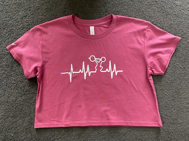 WODWear Heartbeat Crop Tees