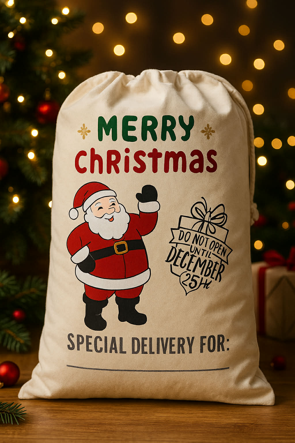 Personalised Santa Sacks