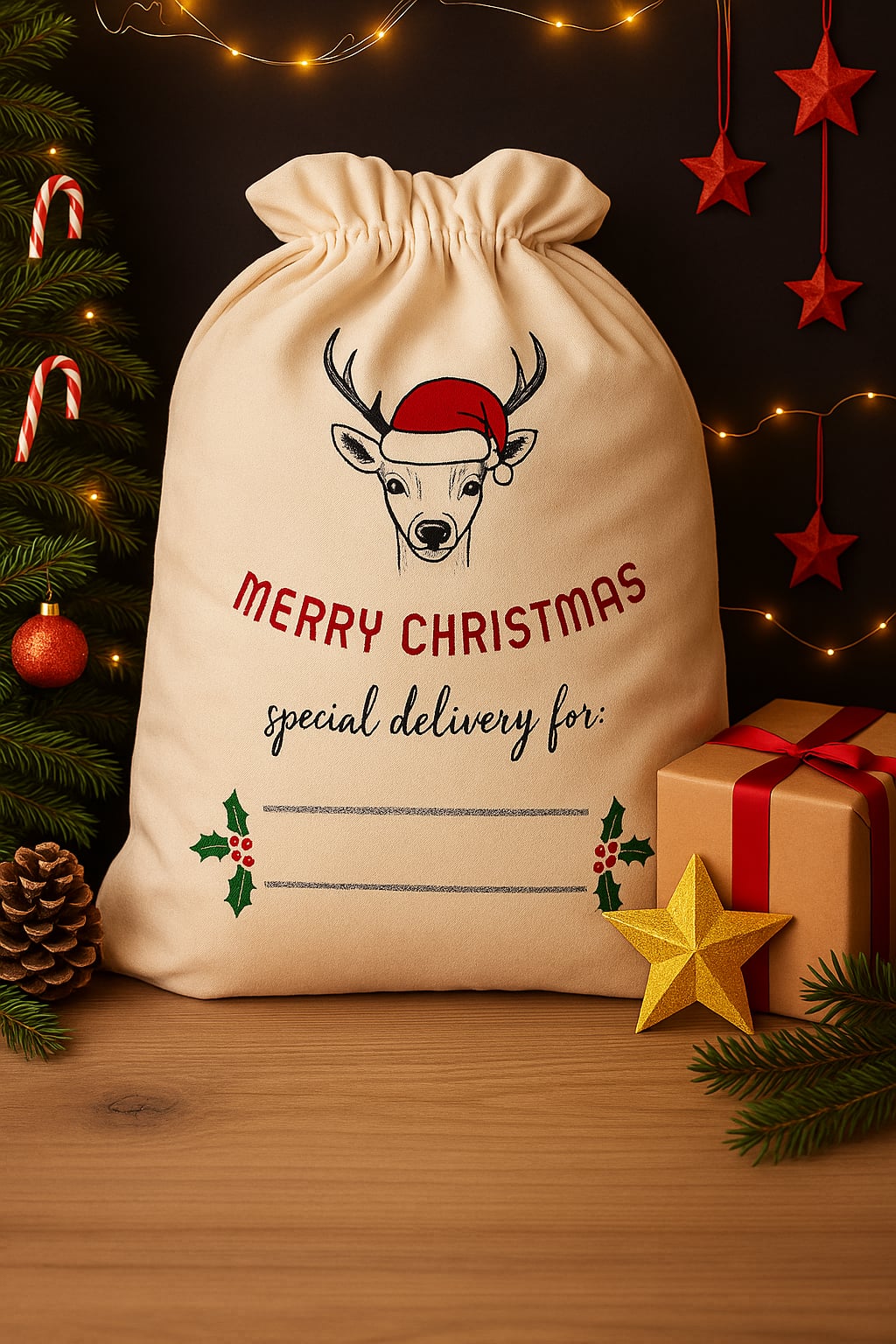 Personalised Santa Sacks