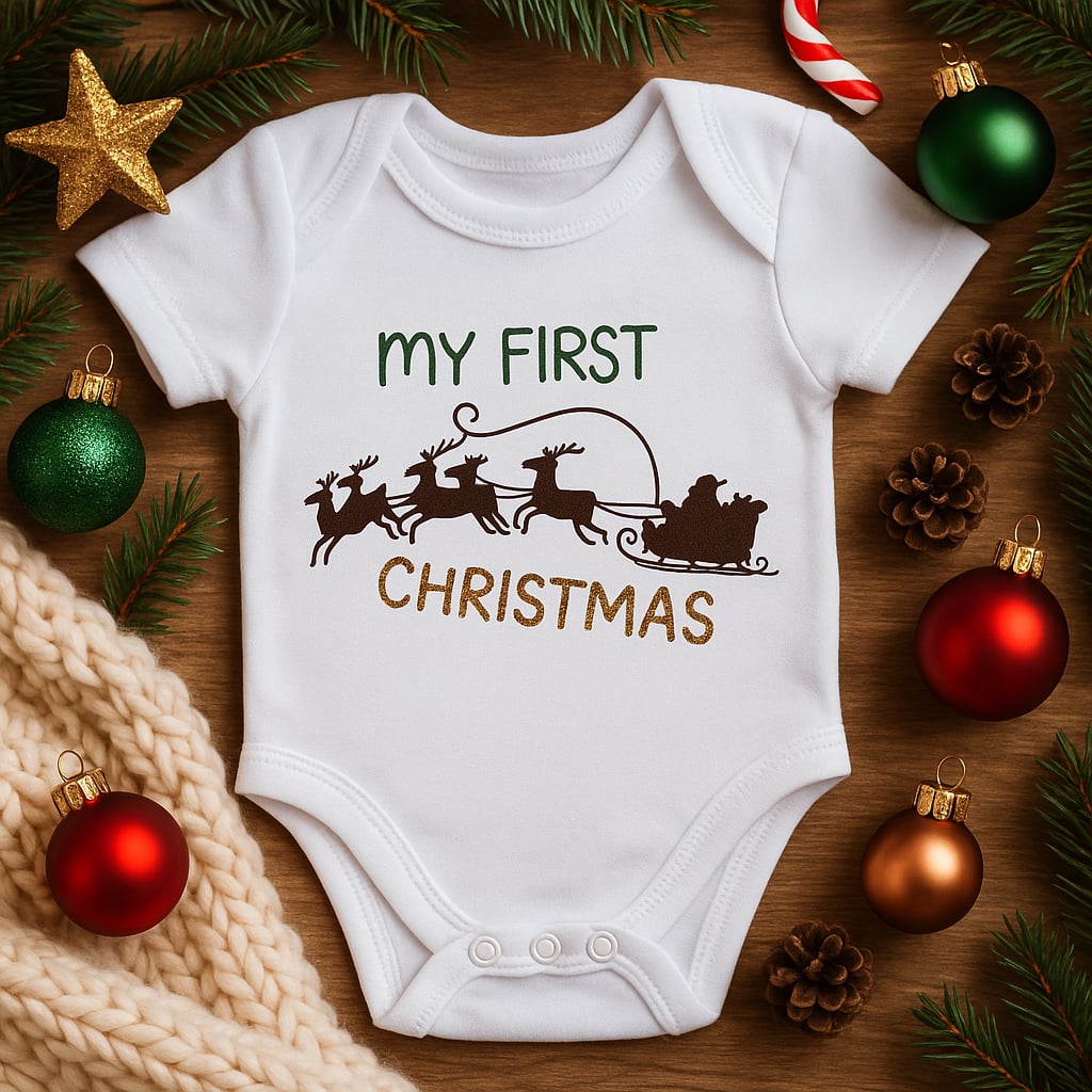 Christmas Baby Bodysuits