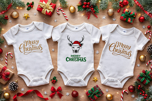 Christmas Baby Bodysuits