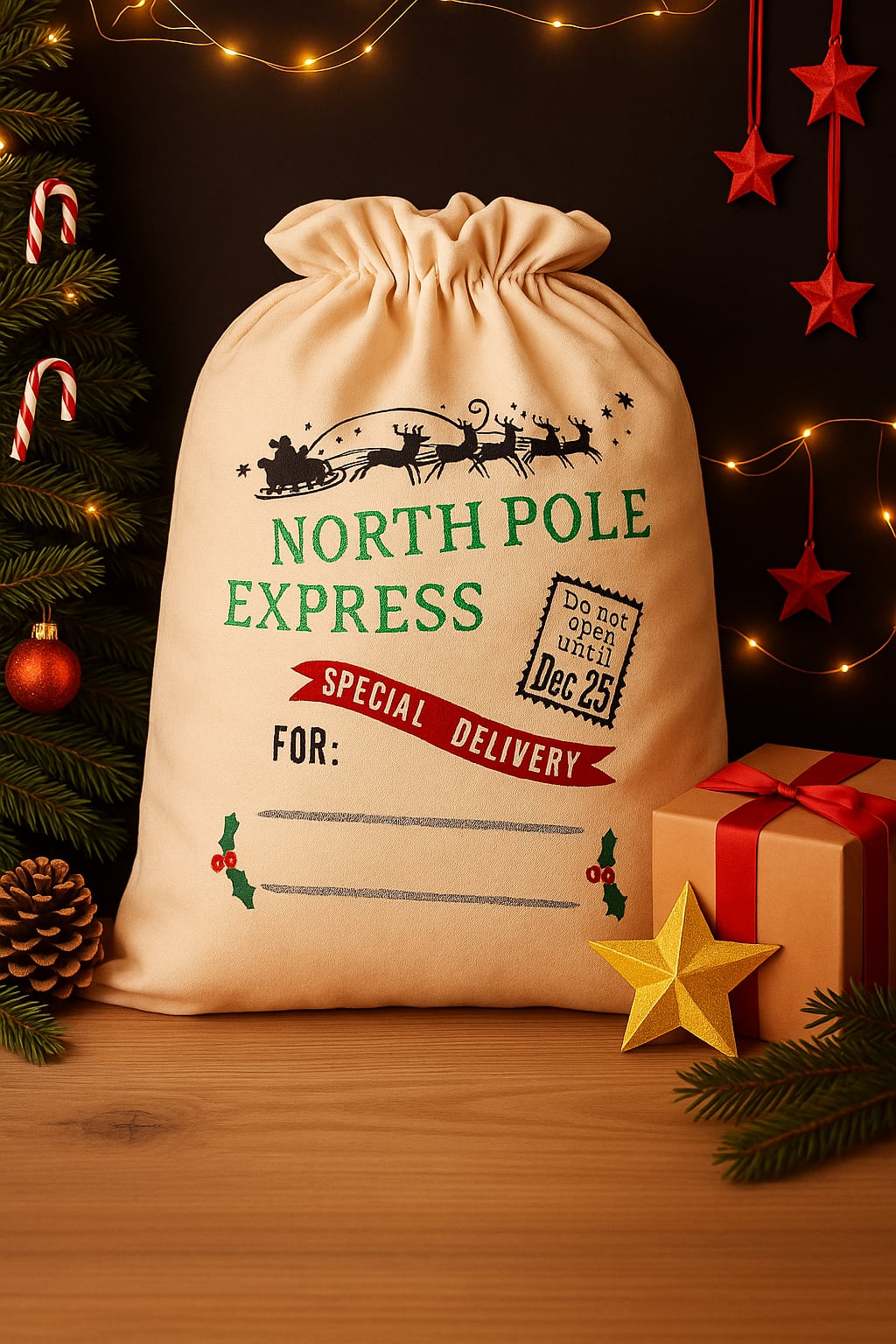 Personalised Santa Sacks